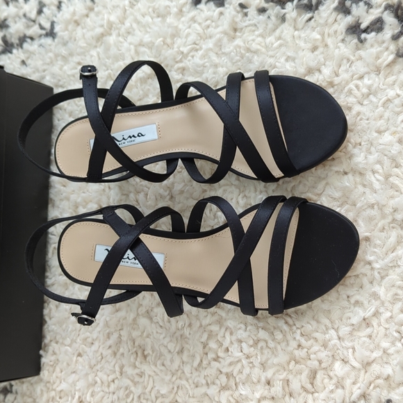 NWB Nina Genaya evening dress sandals - Picture 2 of 9